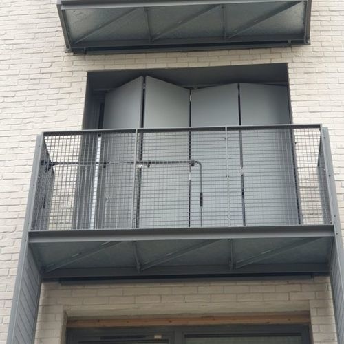 Aluminium-Sonnenschutzlamelle - FPE LQ44 - Soltec - für Fenster / vertikal / motorisiert