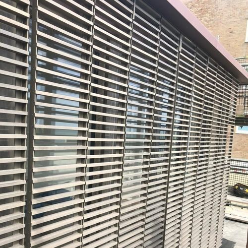 Metall-Sonnenschutzlamelle - FPC - Soltec - Aluminium / Edelstahl / für Fassaden