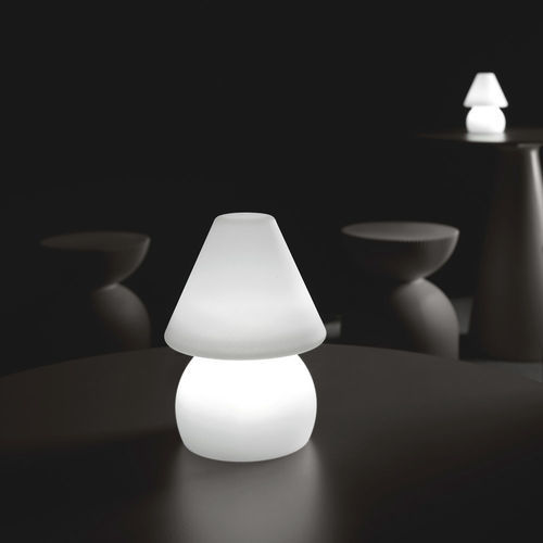Tischlampe - MY LIGHT - Lyxo Design - Polyethylen / Stil / wiederaufladbar