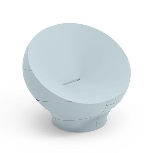 Minimalistischer Sessel - VERA  - Lyxo Design - Polyethylen / Polyethylen / Ökokonzept