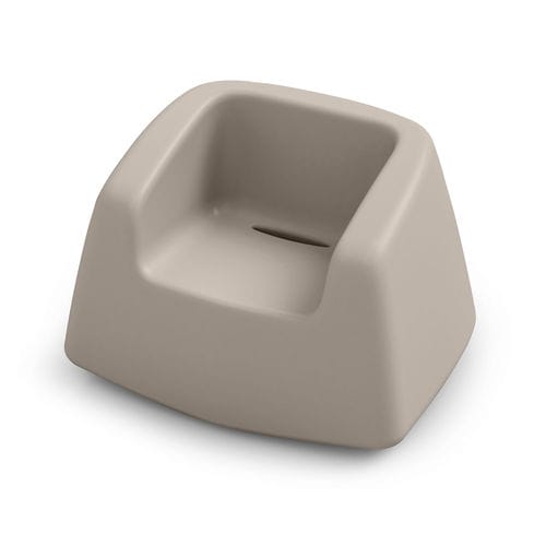 Sessel / minimalistisches Design - SUGAR   - Lyxo Design - Polyethylen / Polyethylen / 100% recycelbar