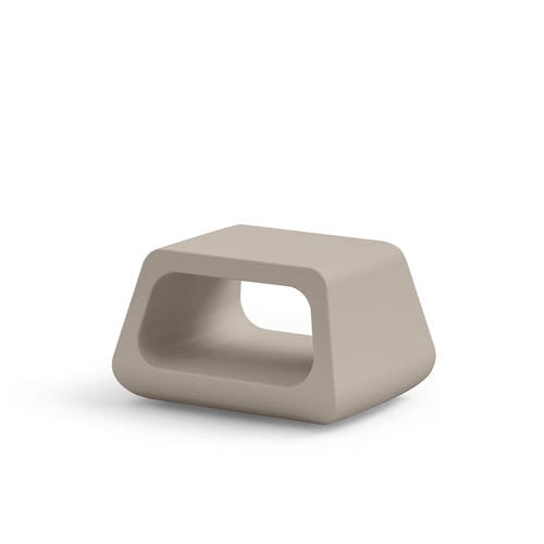 Beistelltisch / minimalistisches Design - SUGAR - Lyxo Design - Polyethylen / Gestell aus Polyethylen / quadratisch