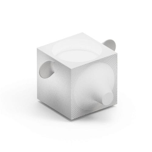 Beleuchtetes Pflanzgefäß - FERA CAPO LUMINOUS TRAY - Lyxo Design - Polyethylen / freistehend / mit geometrischen Motiven
