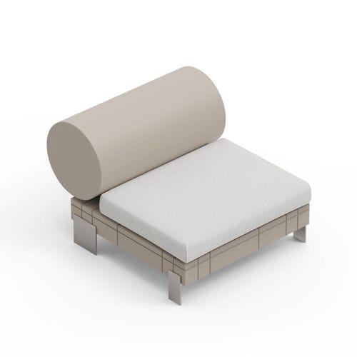 Modulsofa - RHOR - Lyxo Design - modern / für Außenbereich / Polyethylen