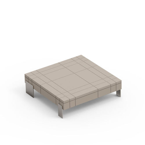 Design-Beistelltisch - RHOR - Lyxo Design - Polyethylen / Gestell aus Polyethylen / rechteckig