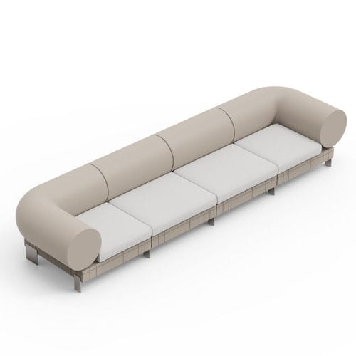 Modulsofa - RHOR COMBO 4 - Lyxo Design - Design / für Außenbereich / Polyethylen
