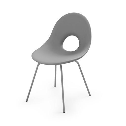 Stuhl mit 4 Beinen - CANDY GAMBE - Lyxo Design - modern / für den Innenraum / für Außenbereich