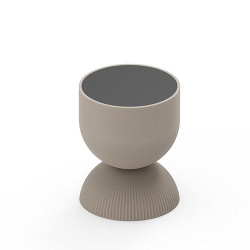 Moderner Beistelltisch - ILLO - Lyxo Design - Polyethylen / HPL / Gestell aus Polyethylen