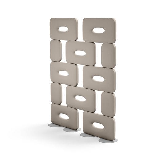 Polyethylen-Raumteiler - COOKIE 250 - Lyxo Design - modular / recycelbar / nachhaltig