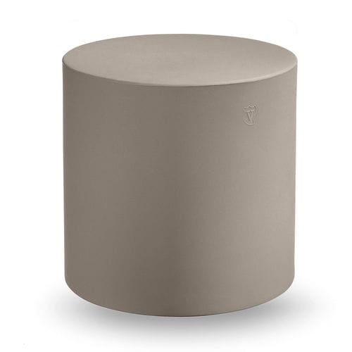 Modernes Sitzkissen - BLOK  - Lyxo Design - Polyethylen / rund / 100% recycelbar
