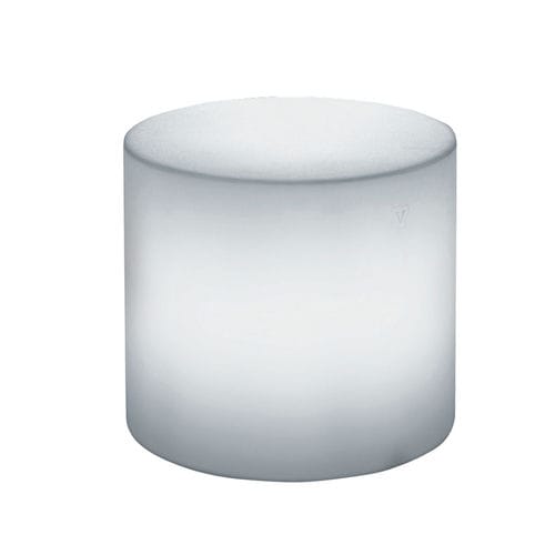 Design-Sitzkissen - BLOK - Lyxo Design - Polyethylen / rund / LED-beleuchtet