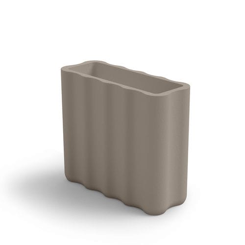Polyethylen-Pflanzkübel - NEBULA HIGH FLOWER BOX - Lyxo Design - rechteckig / 100% recycelbar / UV-beständig