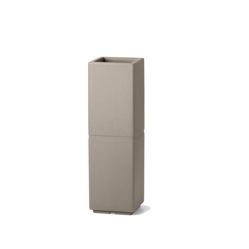 Polyethylen-Pflanzenkübel - DUNE COLUMN - Lyxo Design - rechteckig / 100% recycelbar / modern