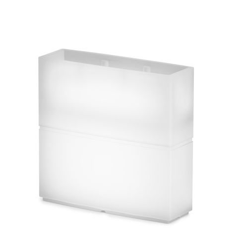 Polyethylen-Pflanzenkübel - DUNE LUMINOUS - Lyxo Design - rechteckig / 100% recycelbar / beleuchtet