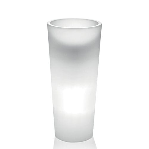 Polyethylen-Übertopf - GAIA LUMINOUS ROUND - Lyxo Design