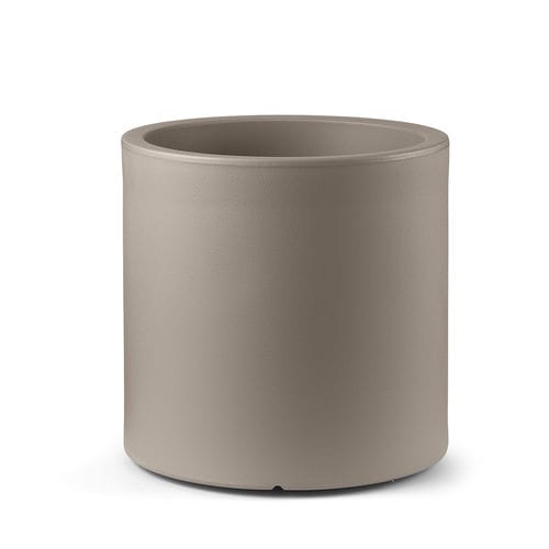 Zylinderförmiges Pflanzgefäß - LOTO  - Lyxo Design - Polyethylen / freistehend / UV-beständig