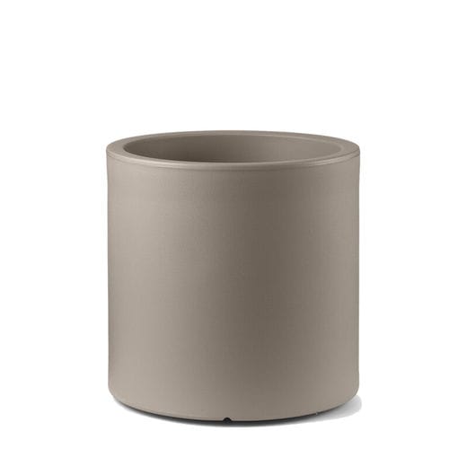 Zylinderförmiges Pflanzgefäß - LOTO  - Lyxo Design - Polyethylen / freistehend / UV-beständig