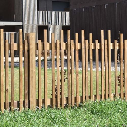 Plattenzaun - LOUVECIENNES - MODULAND - für Wohnhaus / zur beruflichen Nutzung / Holz