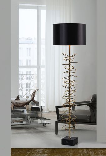 Stehleuchte - ÁUREAS - K-LIGHTING - Edelstahl / modern / mit Kabel