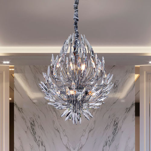 Kronleuchter / Art Nouveau - ALALA - K-LIGHTING - Metall / Kristall / 12 Glühbirnen