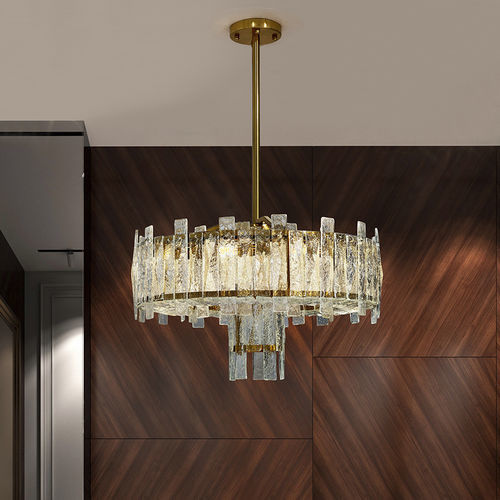Moderne Deckenleuchte - ANANKE - K-LIGHTING - rund / Glas / Metall
