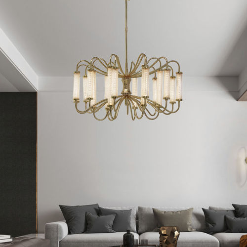 Moderne Deckenleuchte - ANDY - K-LIGHTING - Glas / Metall / LED