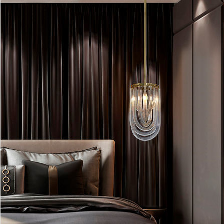 Hängelampe - LINE ANATOLE SMALL - K-LIGHTING - Edelstahl / Kristall / modern