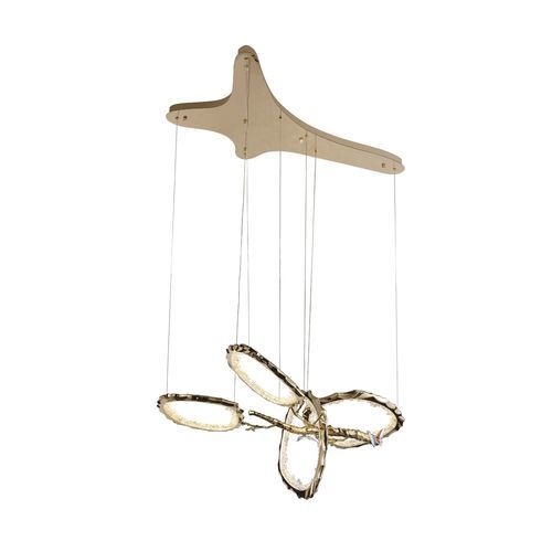 Kronleuchter / originelles Design - LINE PARODI SMALL - K-LIGHTING - Acryl / Legierung / Zink