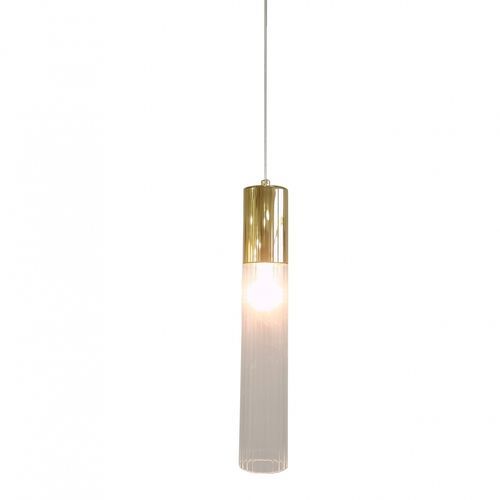 Hängelampe - LINE SINGLE - K-LIGHTING - Metall / Glas / modern