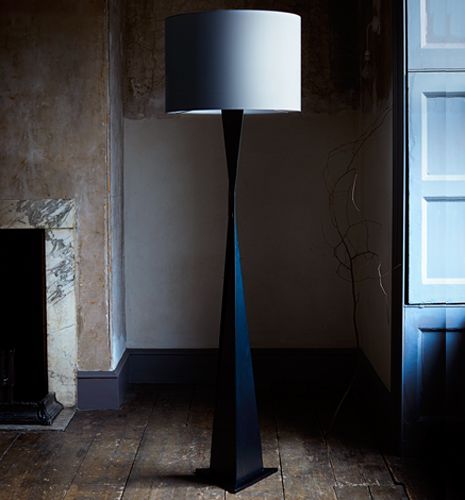 Bodenlampe - Ava - TOM FAULKNER - Stahl / modern / mit Kabel