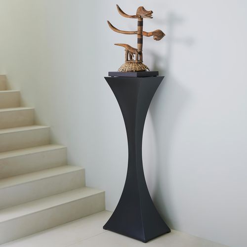 Moderner Blumentisch - Capricorn - TOM FAULKNER - Stahl / Gestell aus Stahl / rechteckig
