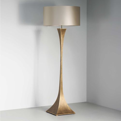 Bodenlampe - Capricorn - TOM FAULKNER - Stahl / modern / mit Kabel