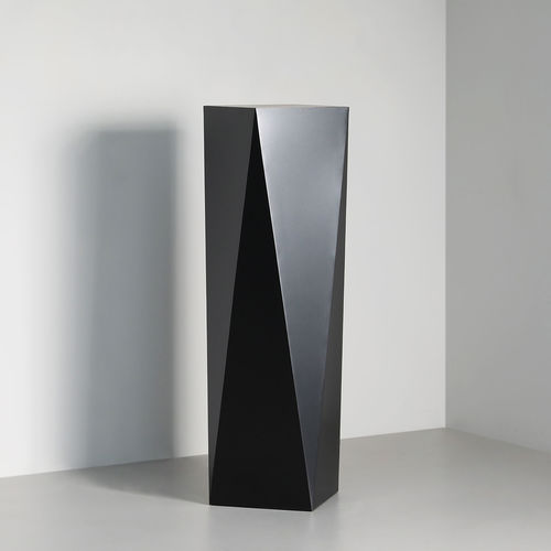 Moderner Säulenfuß - Balzac Plinth - TOM FAULKNER - Stahl / Messing / Bronze