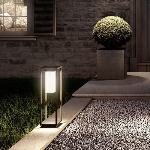 Leuchtpoller für Garten - GOTAM - OGGI LUCE - modern / Aluminium / LED