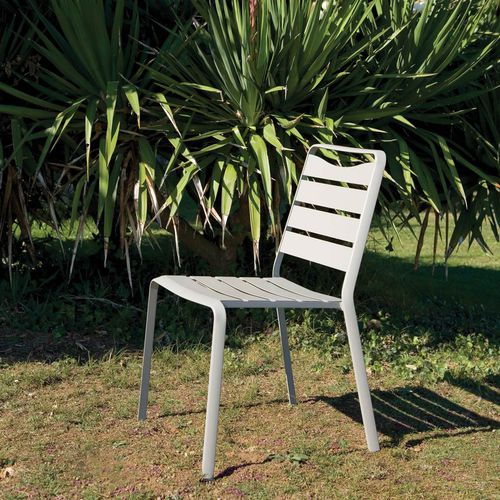 Moderner Stuhl - SPRING - Ezeis - für Außenbereich / für den Innenraum / Aluminium