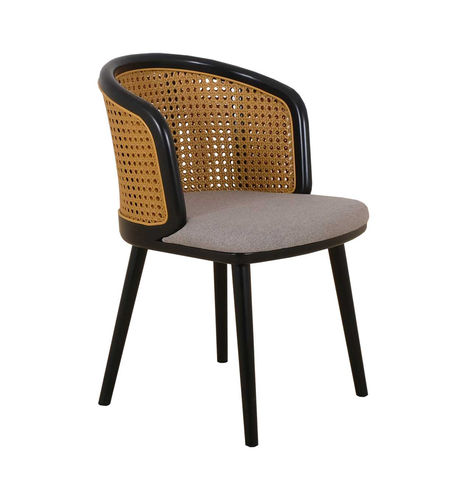 Moderner Esszimmerstuhl - SCARLETT - Ezeis - für den Innenraum / Rattan / Polyester