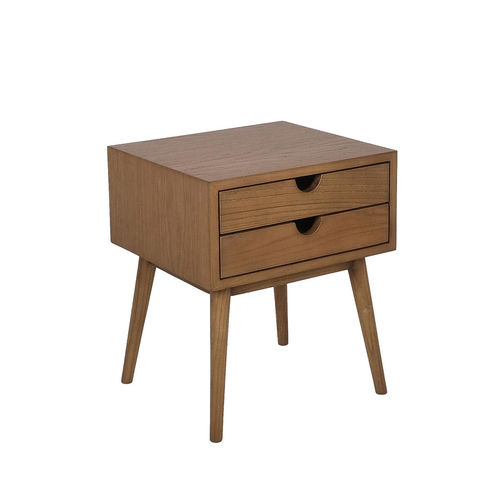 Moderner Beistelltisch - LUCY - Ezeis - Holz / Gestell aus Holz / rechteckig