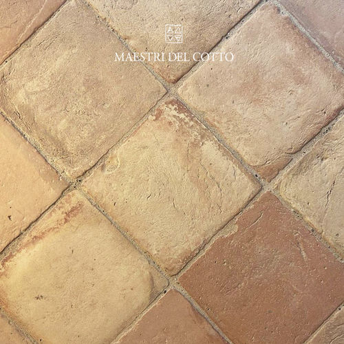 Terrakottafliesen - COTTO MULTICOLOR VISSUTO - MAESTRI DEL COTTO - in Naturoptik / nach Maß / für den Innenraum