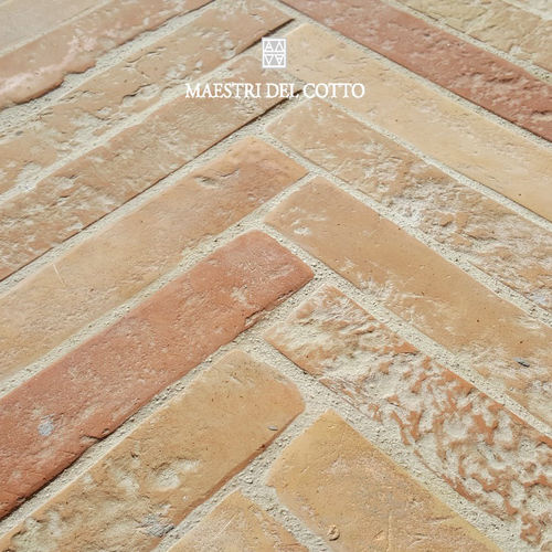Terrakottafliesen - COTTO ANTICO BUTTERO MULTICOLOR - MAESTRI DEL COTTO - in Naturoptik / für den Innenraum / für Wohnzimmer