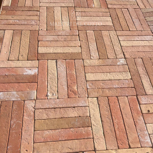 Terrakottafliesen - COTTO ANTICO BUTTERO MULTICOLOR - MAESTRI DEL COTTO - in Naturoptik / für Außenbereich / für Garten