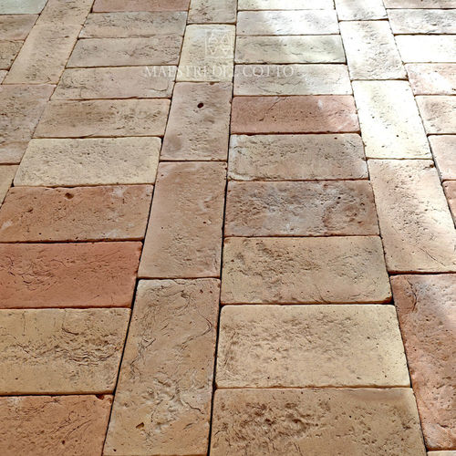 Terrakotta-Bodenbelag - COTTO ANTICO BUTTERO MULTICOLOR - MAESTRI DEL COTTO - für Außenbereich / für Wohnhaus / andere Formate