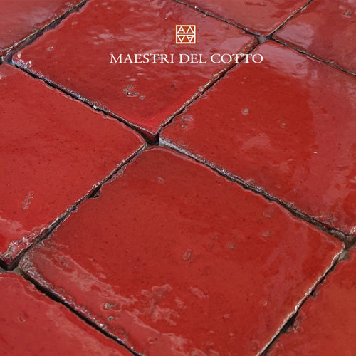 Terrakottafliesen - COTTO SMALTATO SELENIO - MAESTRI DEL COTTO - Hochglanz / emailliert / für den Innenraum