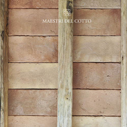 Terrakotta-Abmauerungselement - COTTO MULTICOLOR VISSUTO - MAESTRI DEL COTTO - handgefertigter / für abgehängte Decken