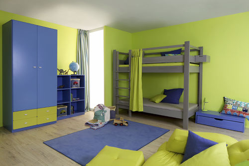 Blaues Kinderzimmer - DEBE.DESTYLE : KIDS ROOM 06 - DE BREUYN - grün / unisex