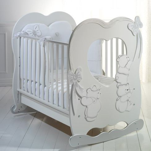 Modernes Babybett - FANTAGIOCO - Baby Expert - Holz