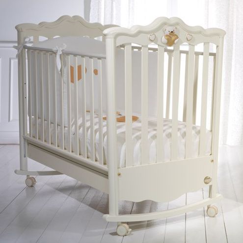 Einpersonenbett - ROMANTICO - Baby Expert - modern / für Kinder / mit Rollen