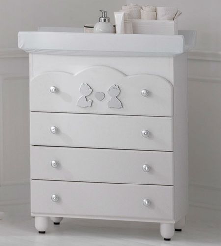Holz-Wickeltisch - CUORE DI MAMMA BATH - Baby Expert