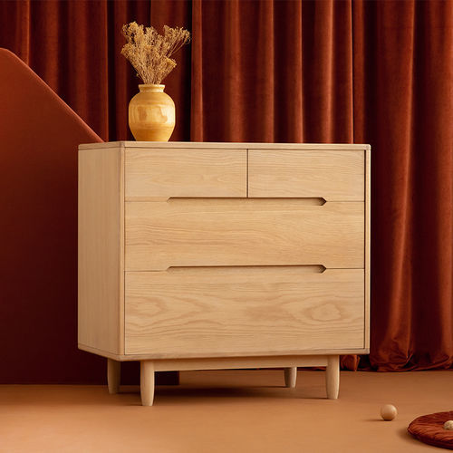 Moderne Kommode - Pure - Nobodinoz - Eiche / Massivholz / MDF