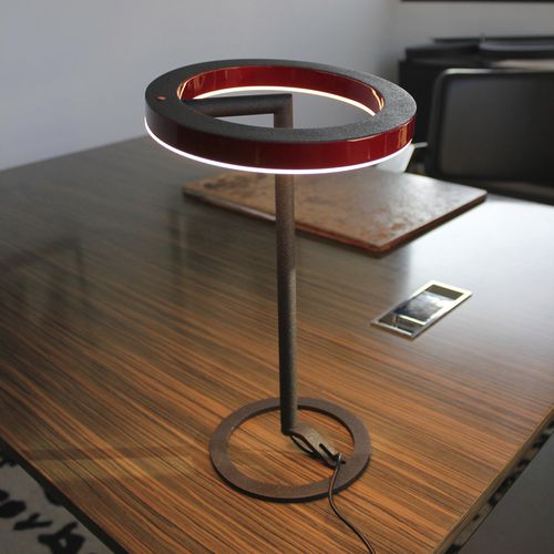 Tischlampe - MINI FLOOR - ESSILIGHT - Aluminium / modern / mit Kabel