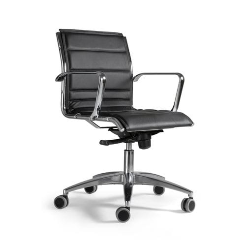 Moderner Bürostuhl - COMET - Milani - Stoff / Polster / mit hoher Rückenlehne